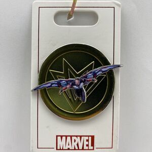 Disney Marvel Pin Avengers The Falcon Flying with Symbol Logo 3D Trading Pin